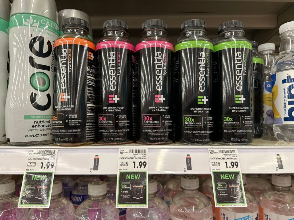 essentia hydroboost kroger shelf image