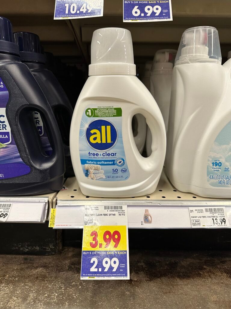 all free clear kroger shelf image (1)
