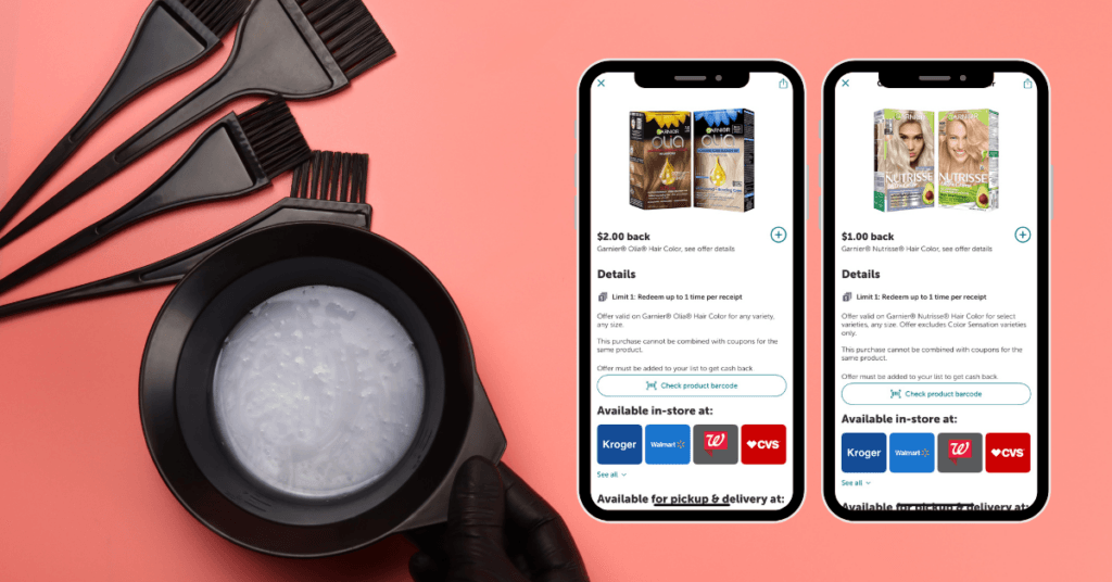 garnier olia and nutrisse hair color ib