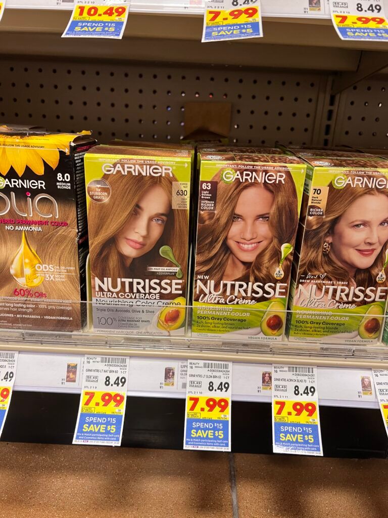 garnier olia and nutrisse kroger shelf image (1)