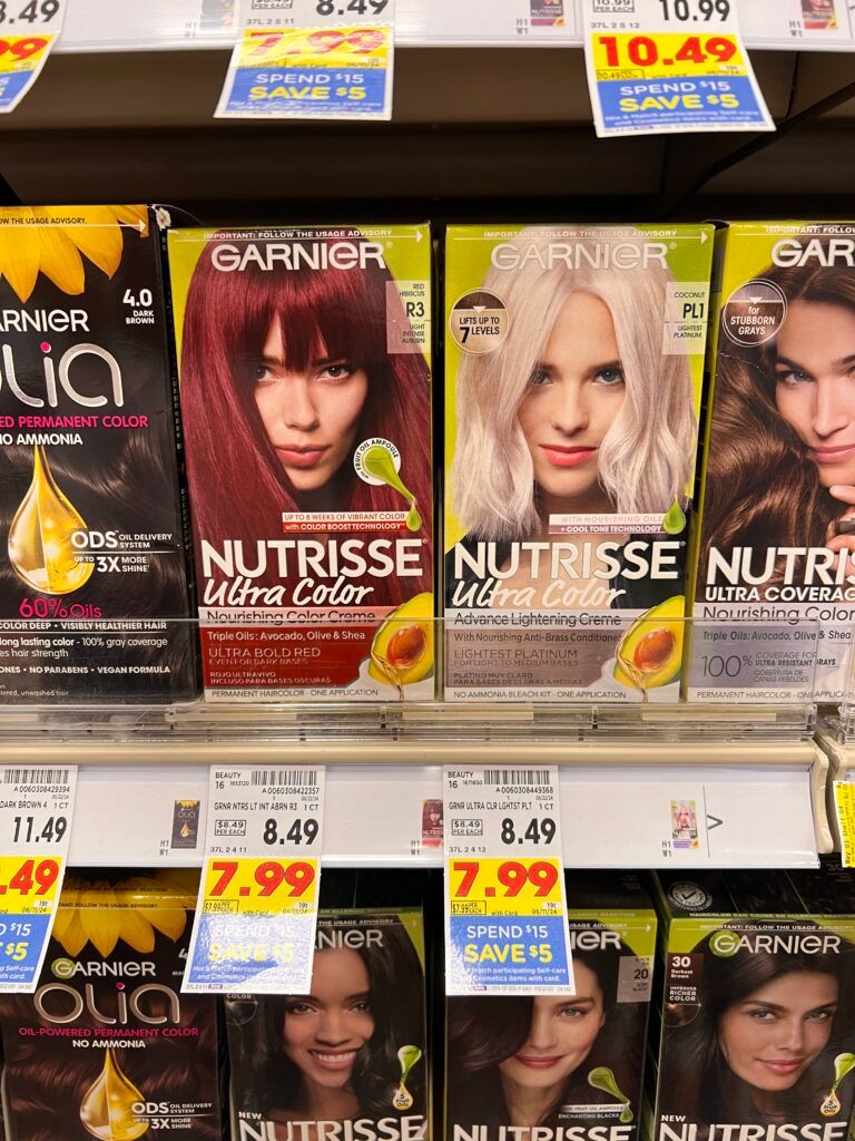 garnier olia and nutrisse kroger shelf image (1)
