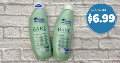 head and shoulders bare shampoo kroger krazy
