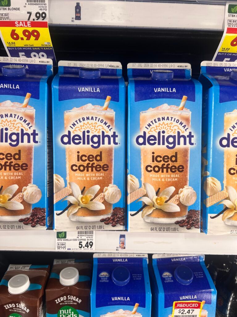 international delight iced coffee kroger shelf image (1)
