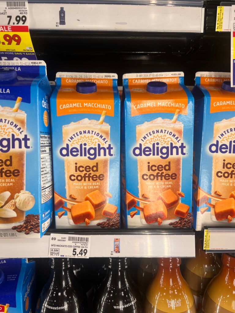 international delight iced coffee kroger shelf image (1)