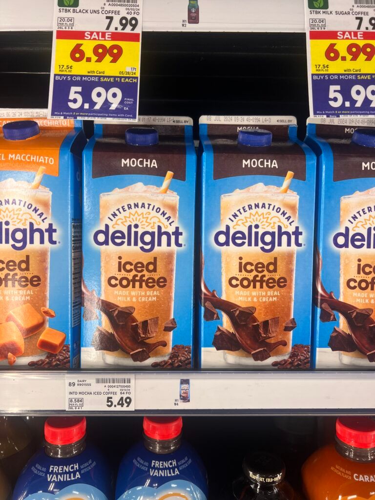 international delight iced coffee kroger shelf image (1)