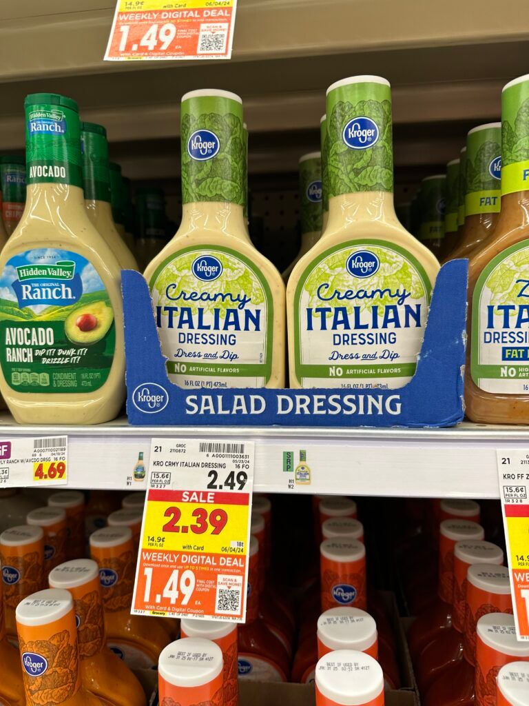 kroger dressings shelf image (1)