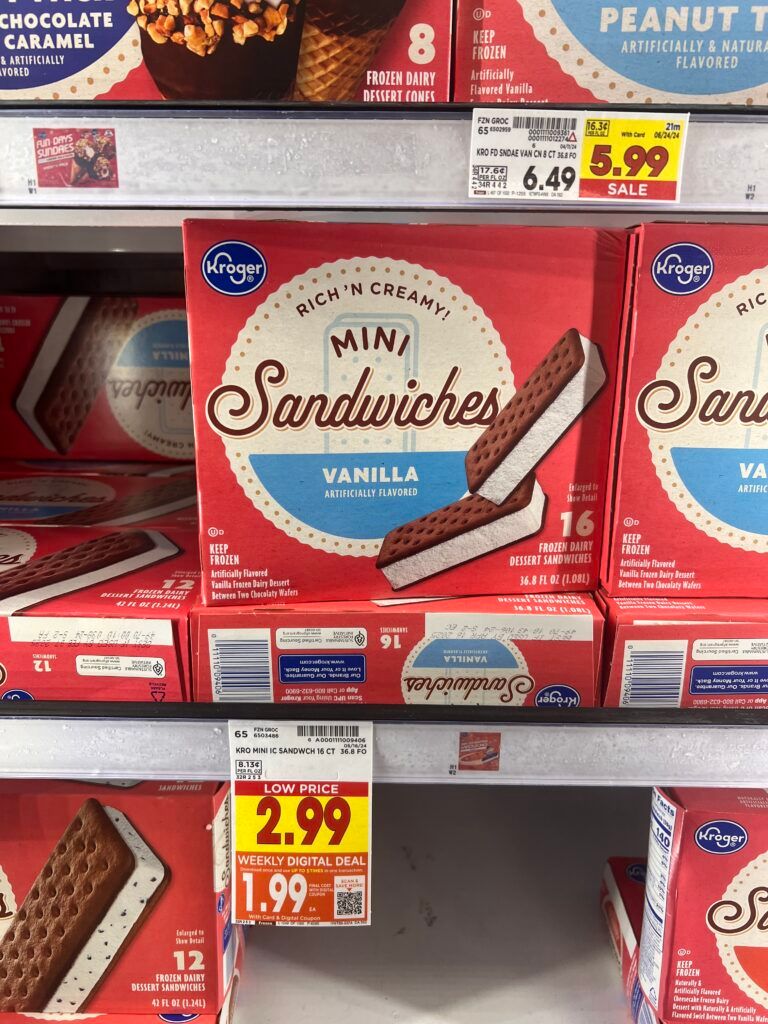 kroger ice cream sandwiches shelf image (6)