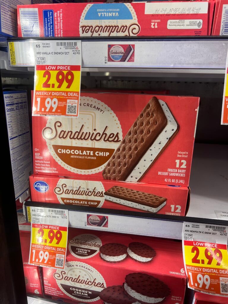 kroger ice cream sandwiches shelf image (6)