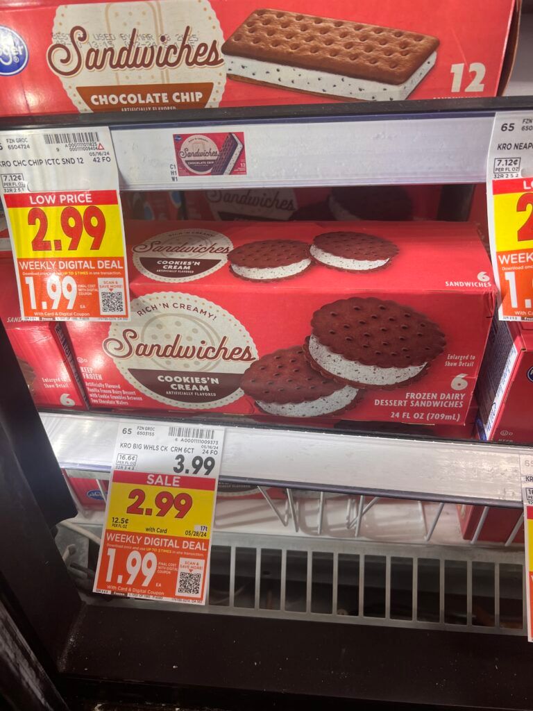 kroger ice cream sandwiches shelf image (6)
