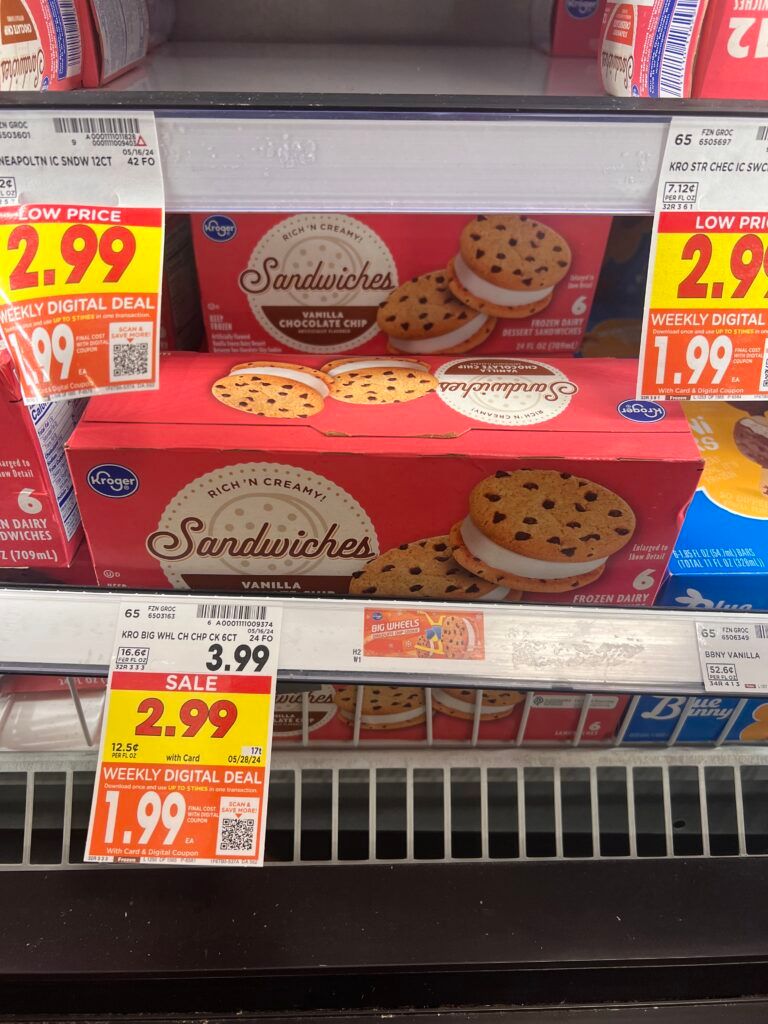 kroger ice cream sandwiches shelf image (6)