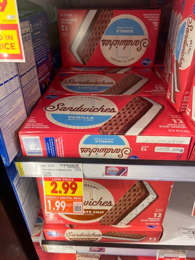kroger ice cream sandwiches shelf image (6)