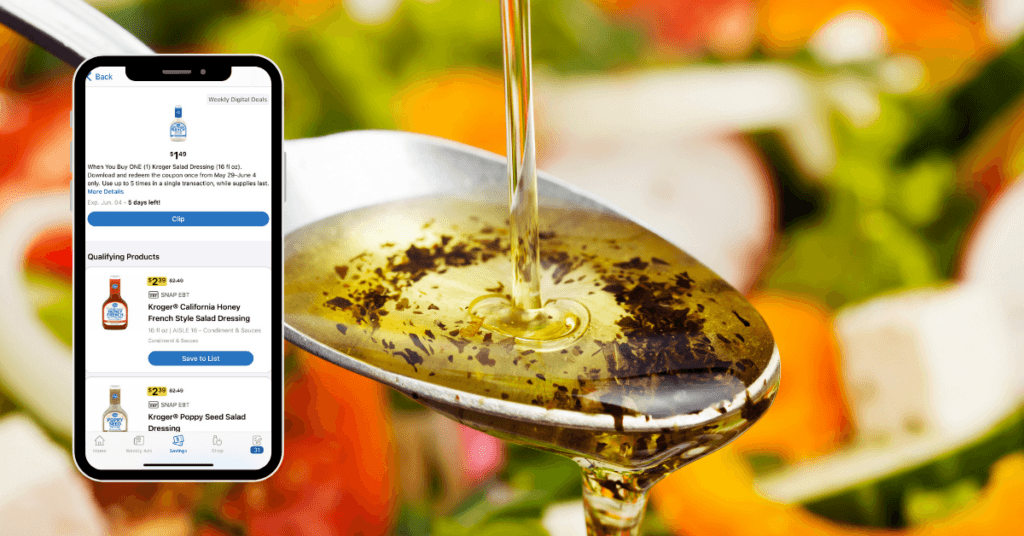kroger salad dressing digital