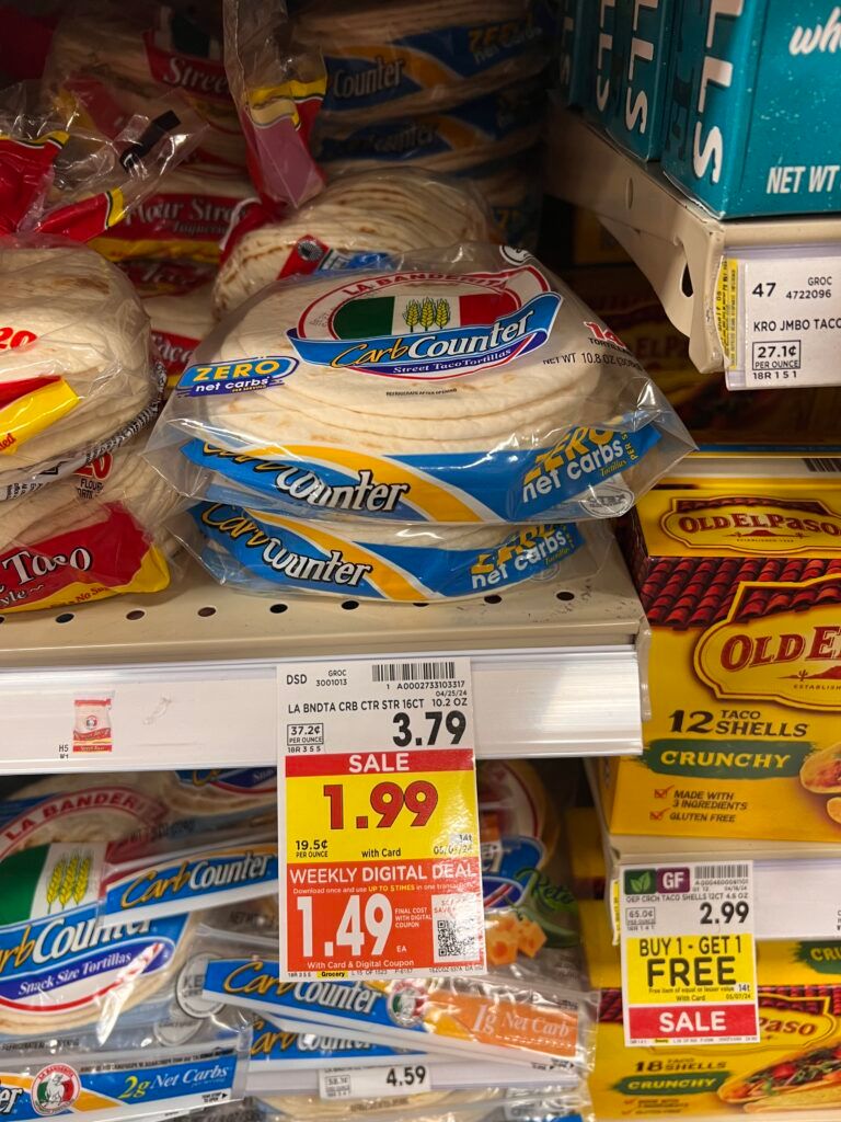 la banderita tortillas kroger shelf image (1)