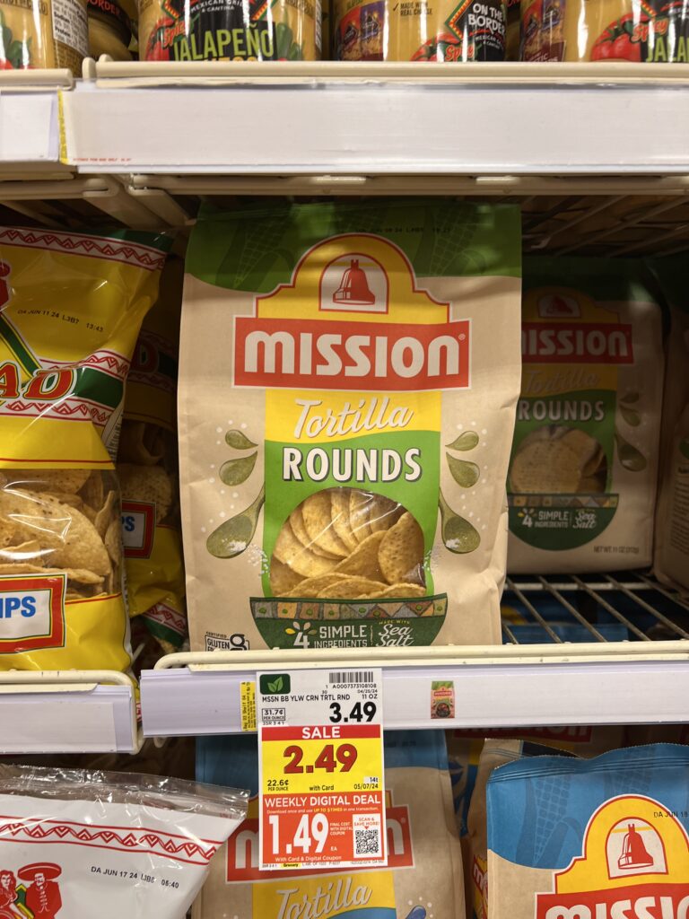 mission tortilla chips kroger shelf image (2)