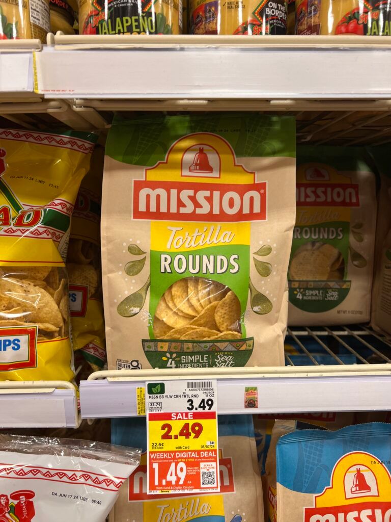 mission tortilla chips kroger shelf image (2)