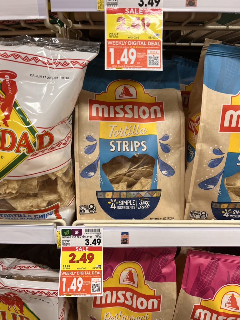 mission tortilla chips kroger shelf image (2)