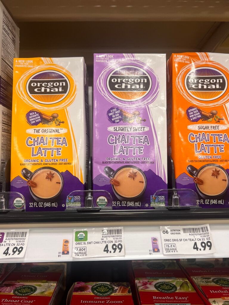 oregon chai kroger shelf image (1)