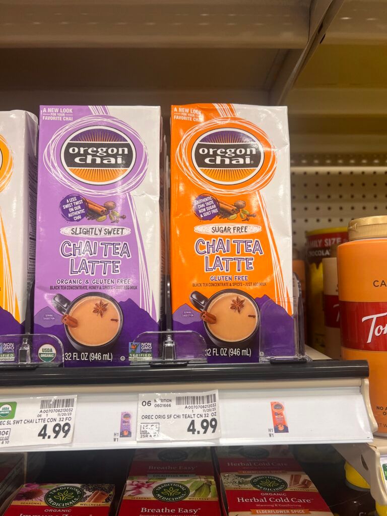oregon chai kroger shelf image (1)