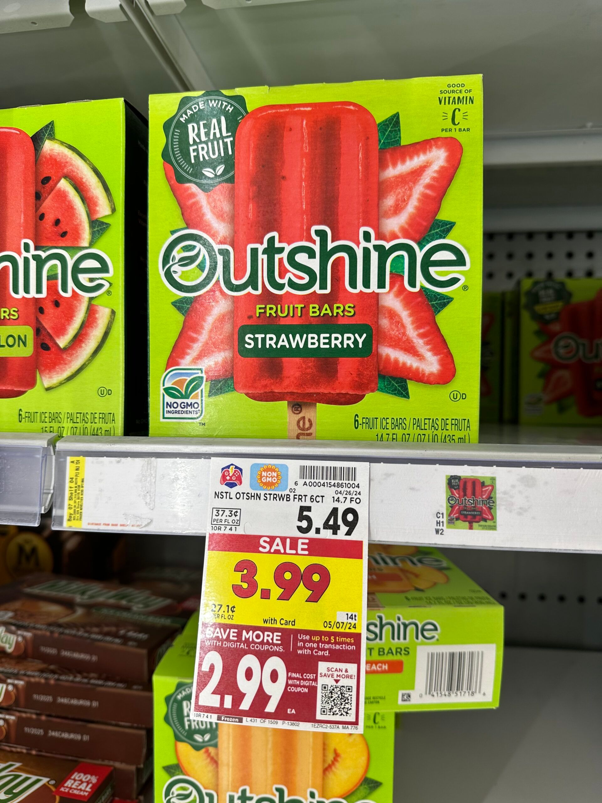 Outshine Bars as low as $2.99! - Kroger Krazy
