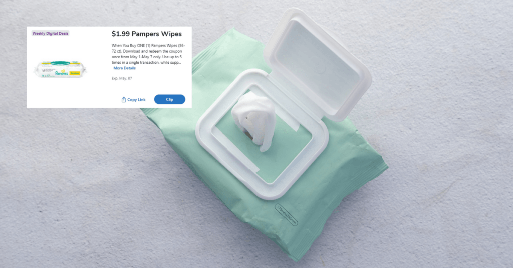 pampers wipes digital