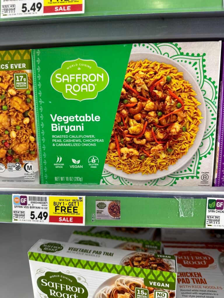 saffron road entree kroger shelf image (1)