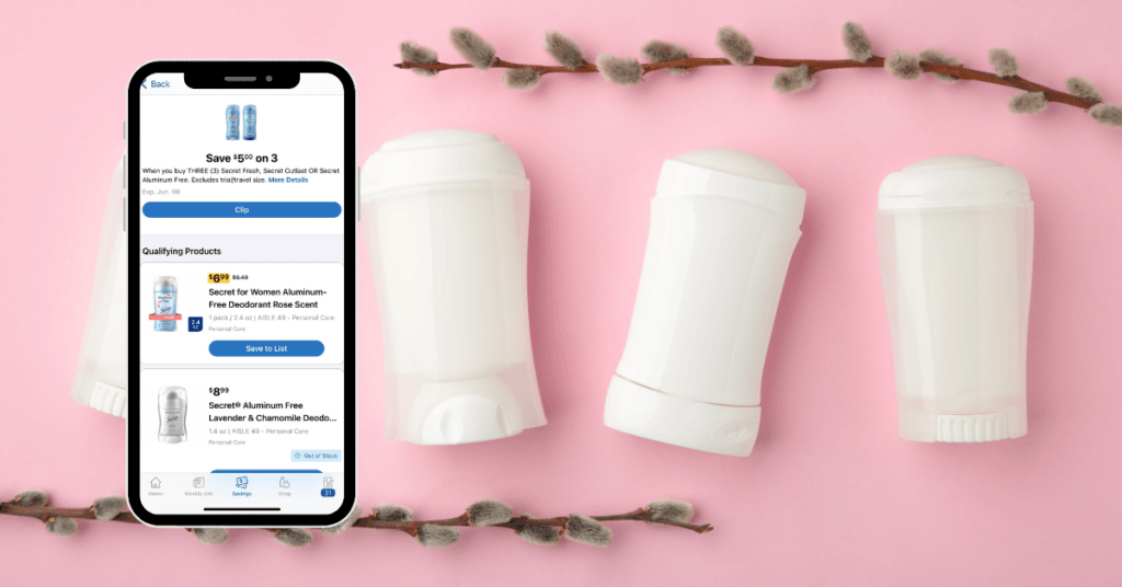 secret deodorant digital