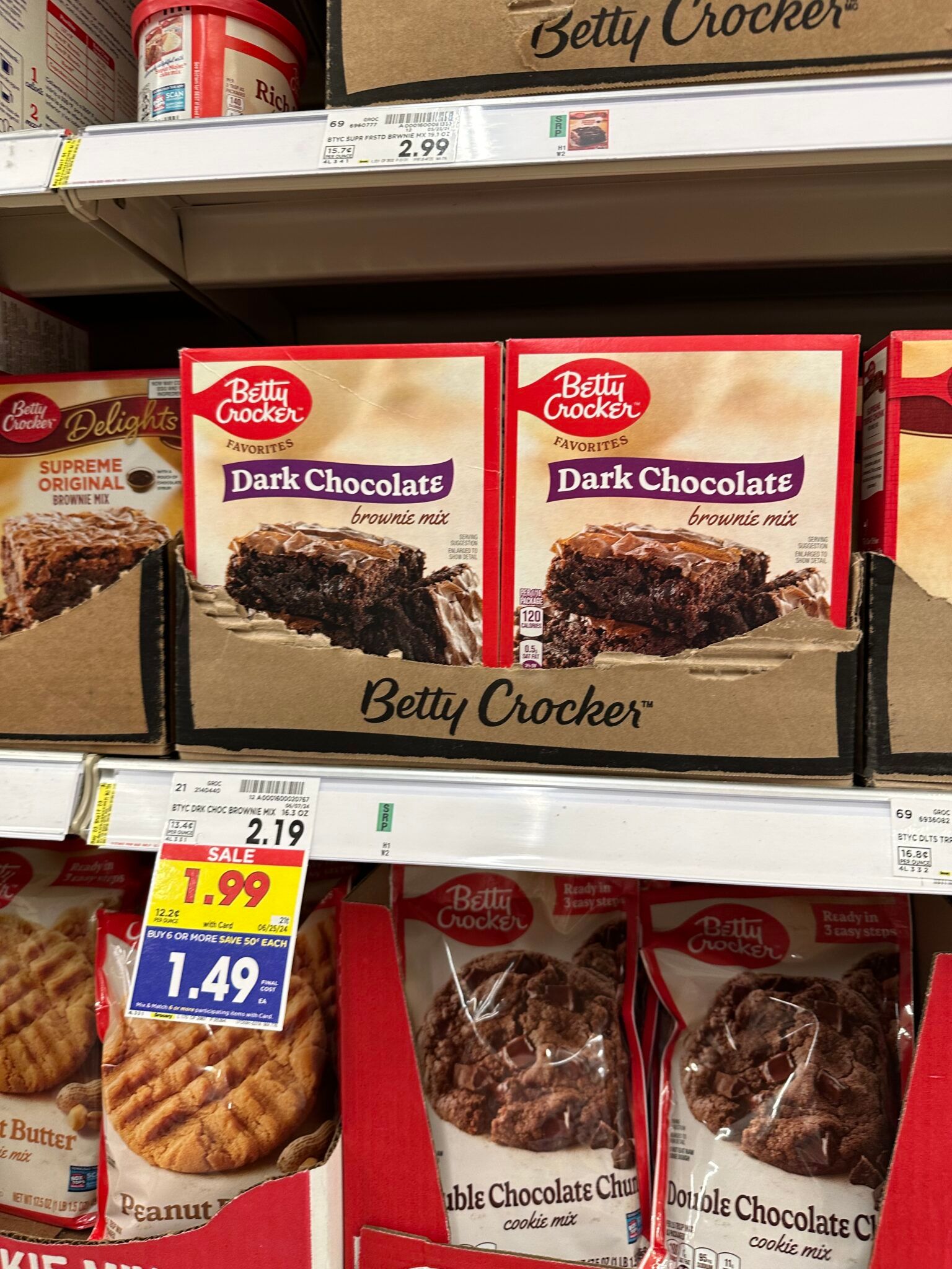 Betty Crocker Cake and Brownie Mixes as low as $1.49! - Kroger Krazy