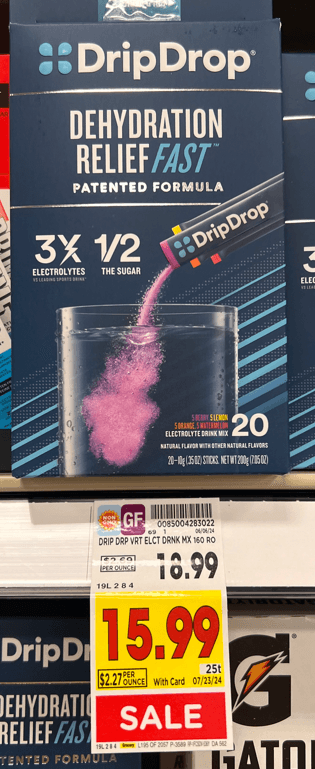 DripDrop Kroger Shelf Image