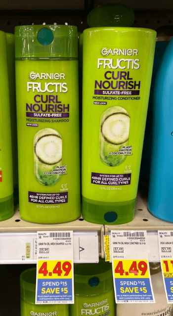 Garnier Fructis Kroger Shelf Image