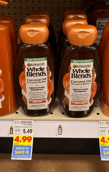 Garnier Whole Blends Kroger Shelf Image