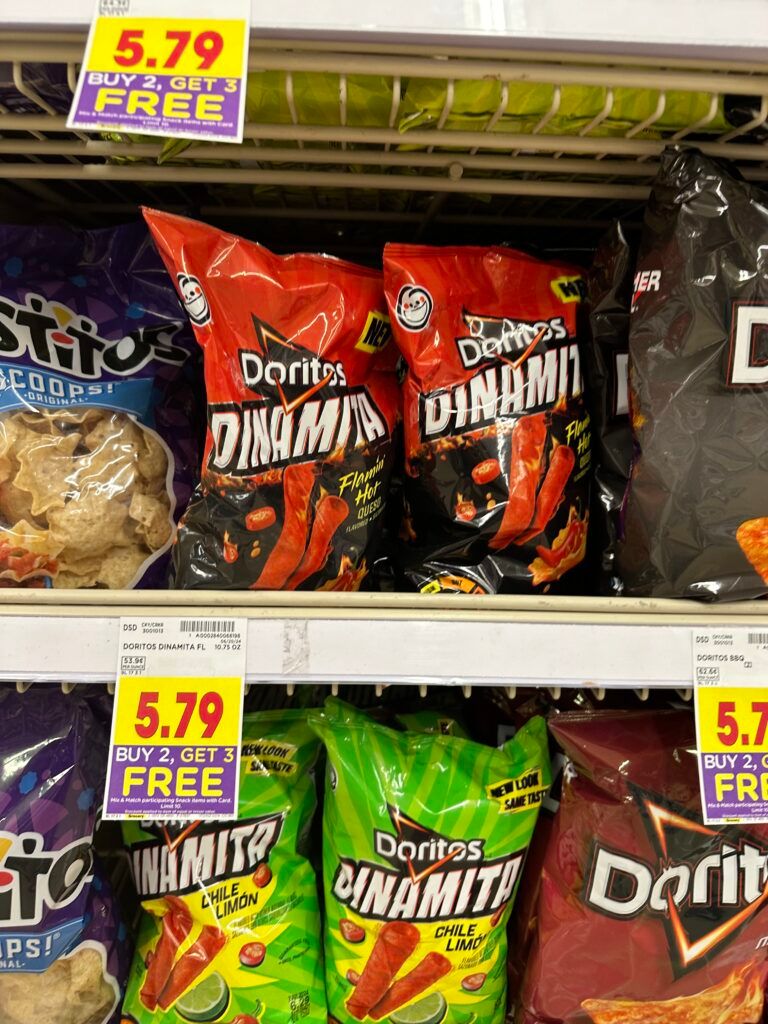 Doritos Kroger Shelf Image