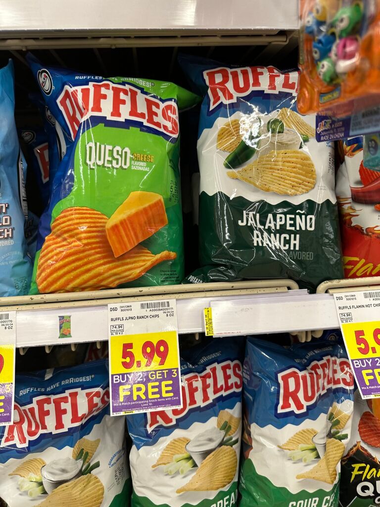 Ruffles Kroger Shelf Image