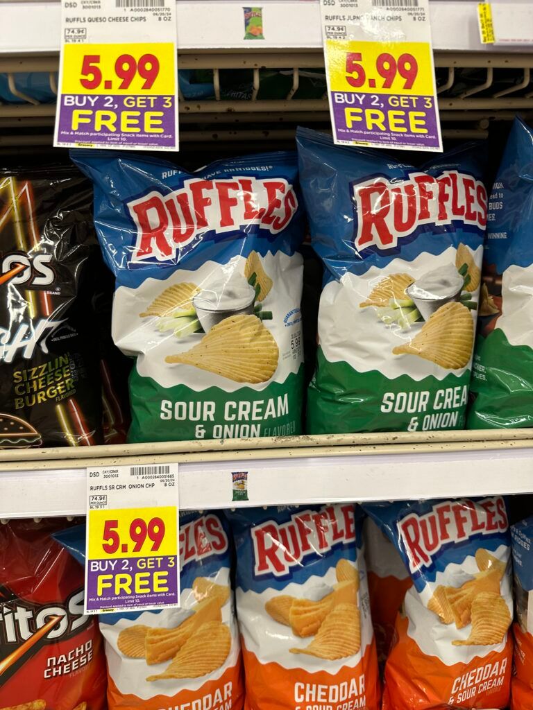 Ruffles Kroger Shelf Image