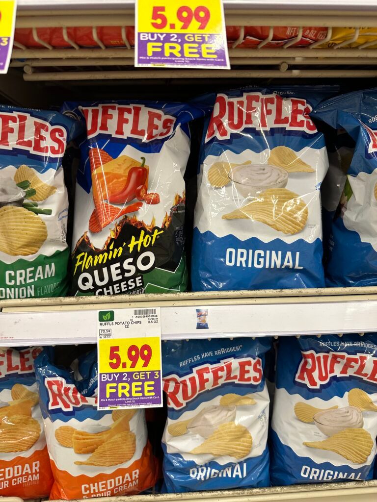Ruffles Kroger Shelf Image