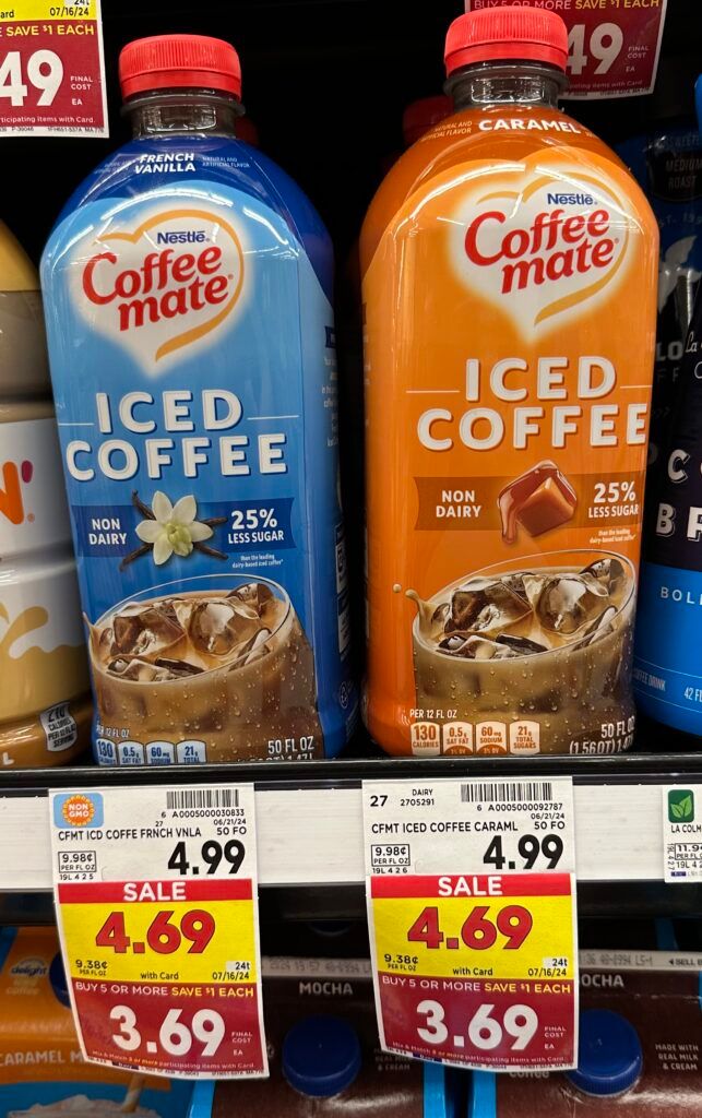Nestle Coffee mate Cold Brew Kroger Shelf Image