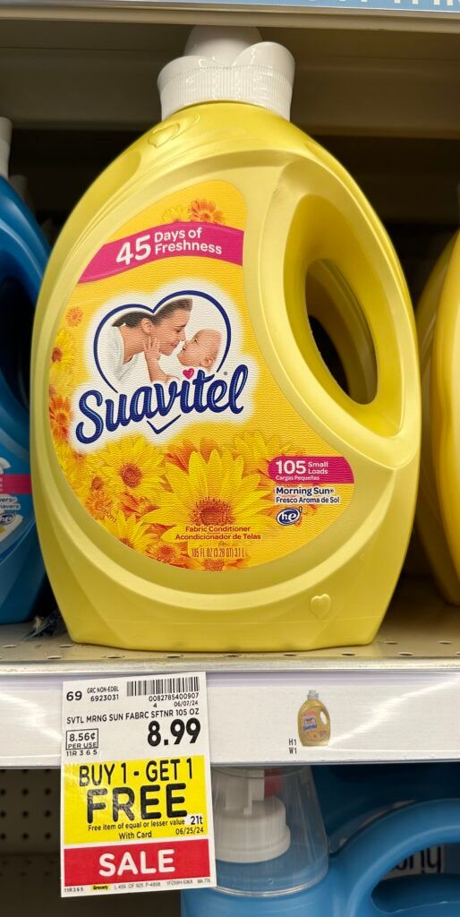 Suavitel Fabric Softener Kroger Shelf Image