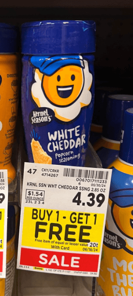 Kernel Seasonings Seasongs Kroger Shelf Image