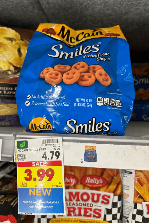 McCain Fries Kroger Shelf Image