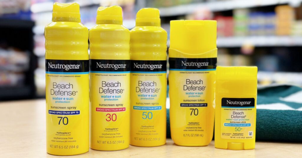 Neutrogena Beach Defense Sun Kroger