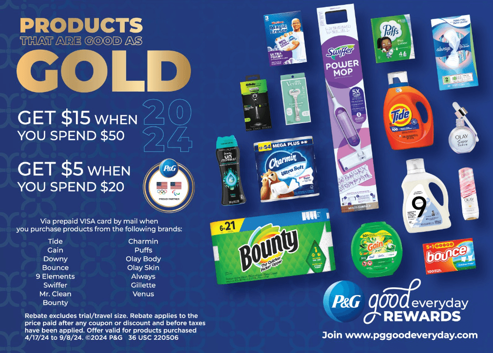 P&G Olympic Rebate Kroger