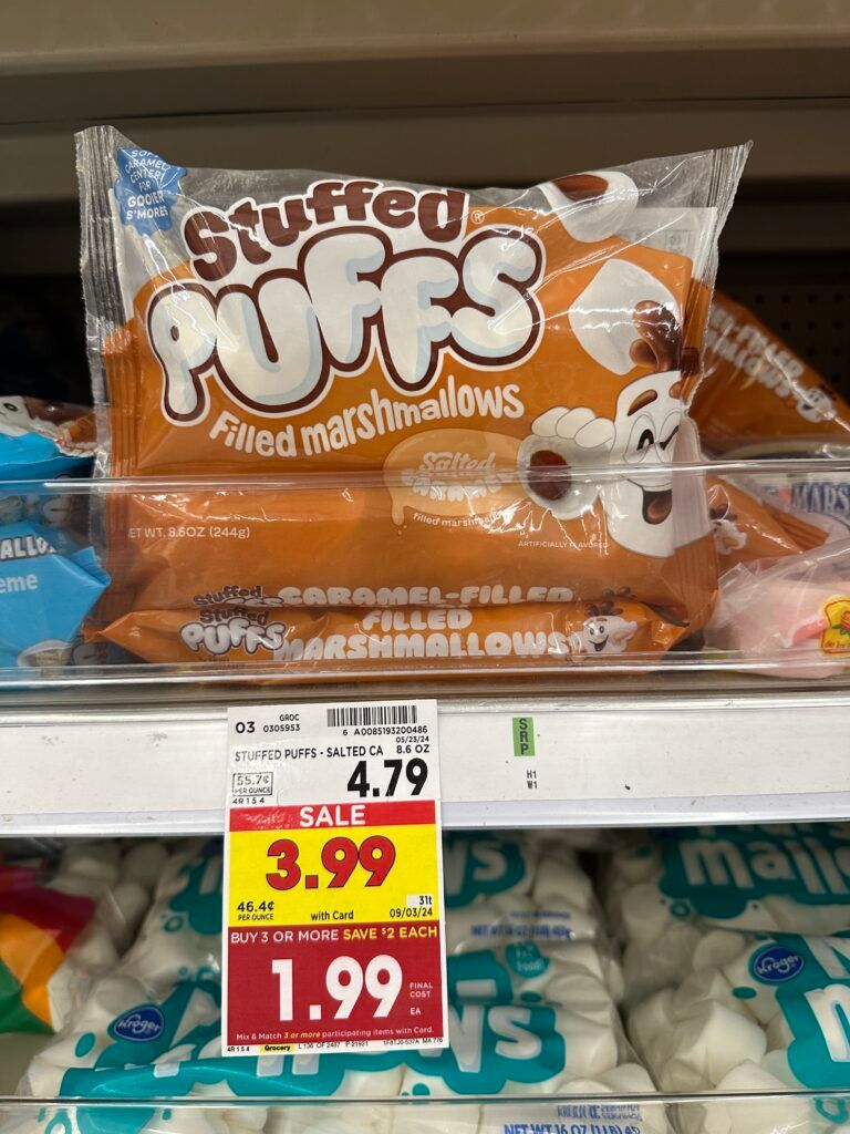 stuffed puffs kroger shelf image