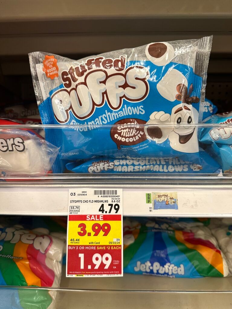 stuffed puffs kroger shelf image