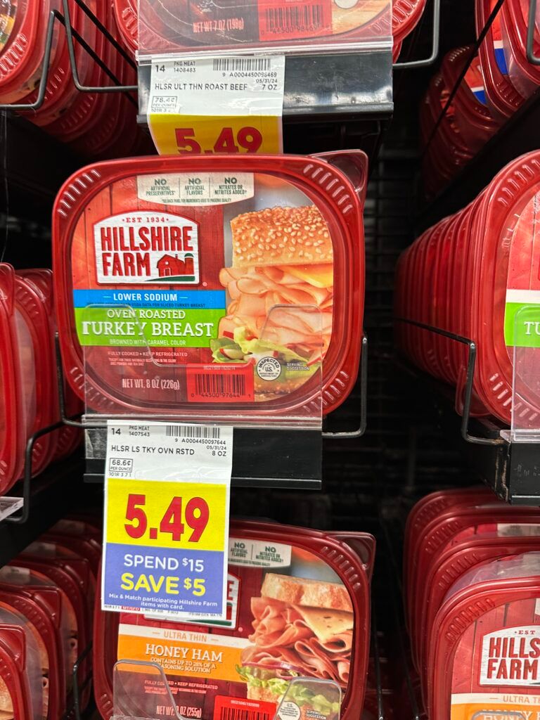 Hillshire Farm Lunch Meat Kroger Shelf Image