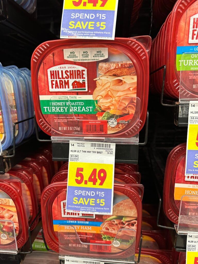 Hillshire Farm Lunch Meat Kroger Shelf Image