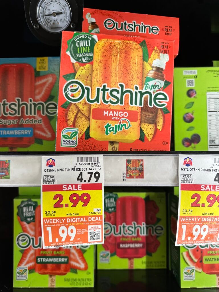 Outshine Bars Kroger Shelf Image