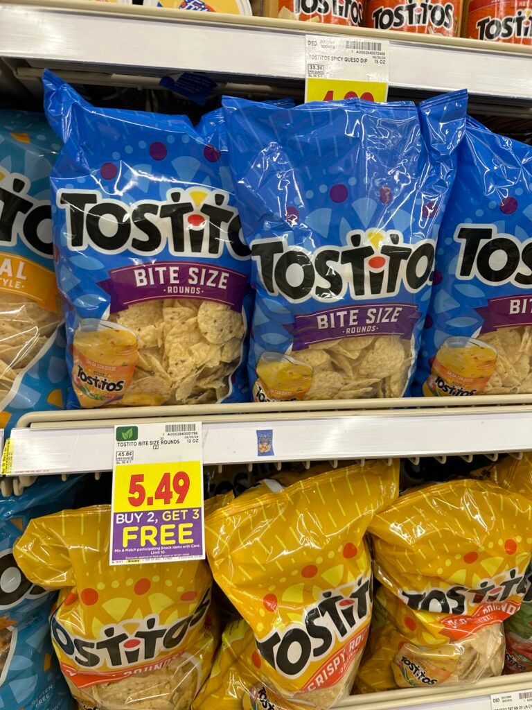 Tostitos Tortilla Chips Kroger Shelf Image