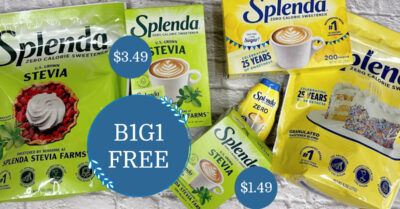 Splenda and Splenda Stevia Kroger Krazy