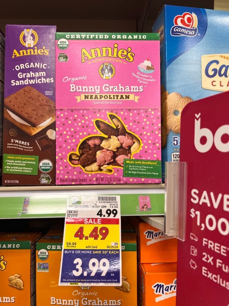 annie's snacks kroger shelf image (1)
