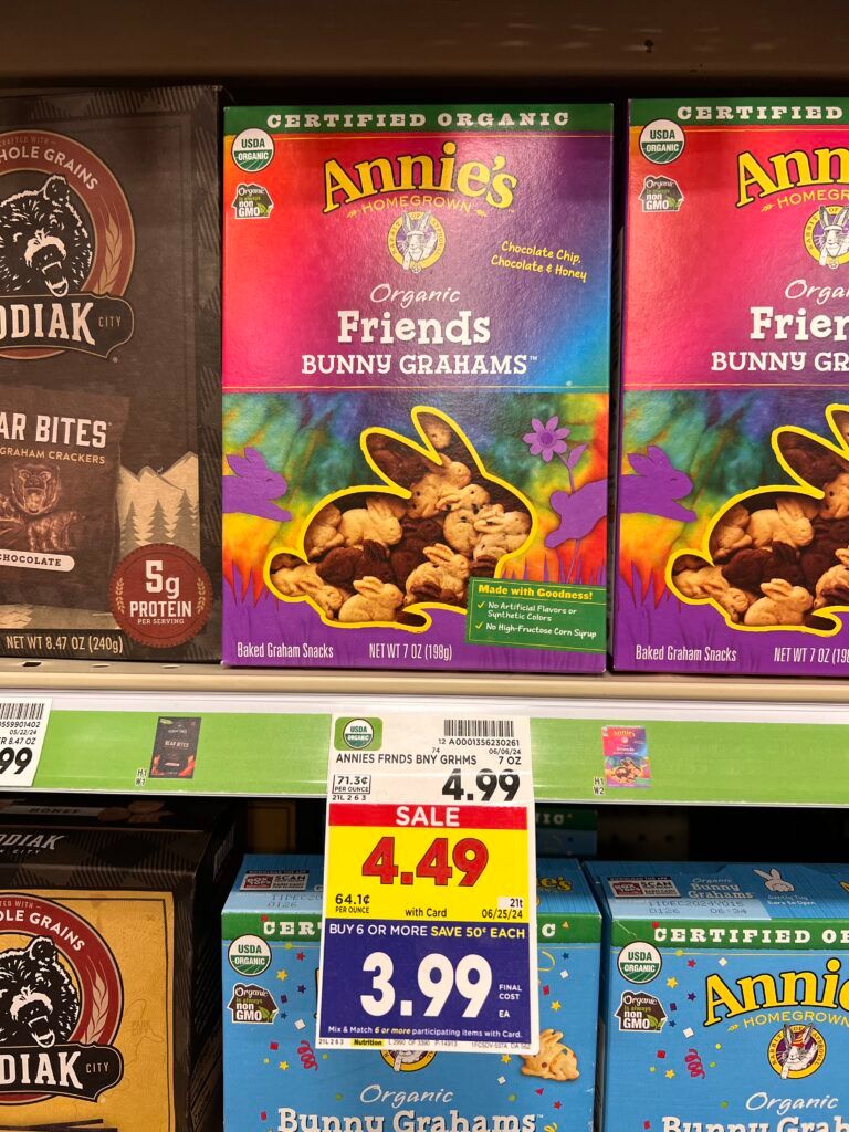 annie's snacks kroger shelf image (1)