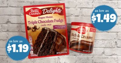 betty crocker cake mix and icing kroger krazy